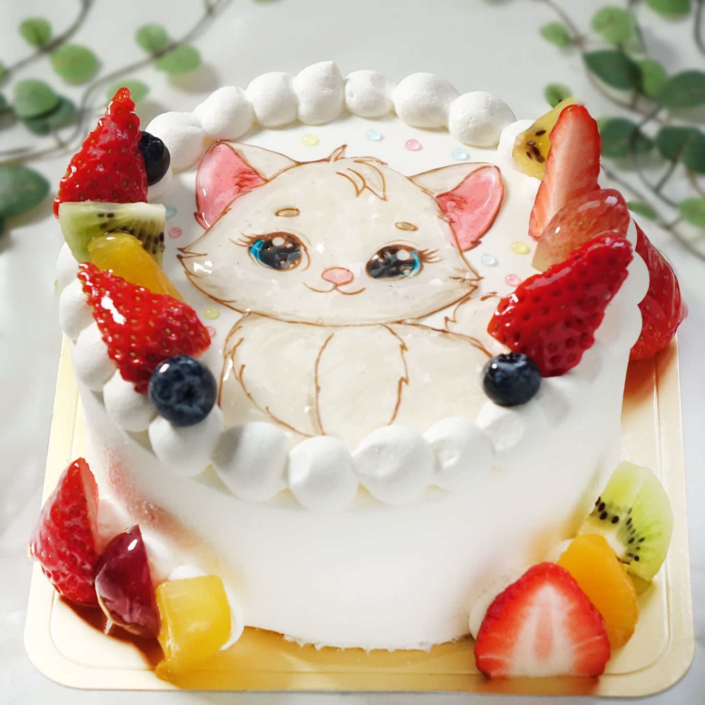 イラストケーキ