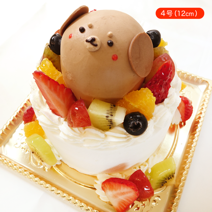 どうぶつさんのせちゃったケーキ